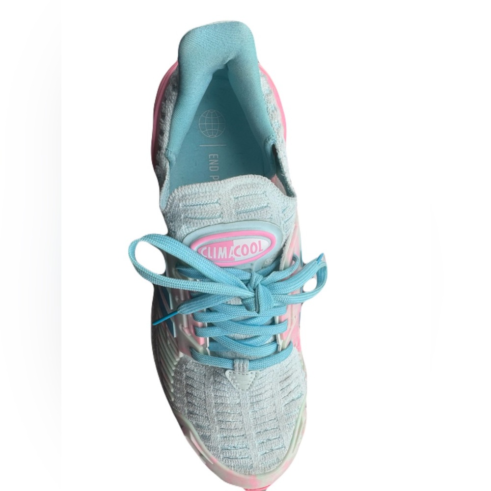Adidas UltraBoost DNA Climacool 'Almost Blue Beam Pink' Shoes - Picture 12 of 14
